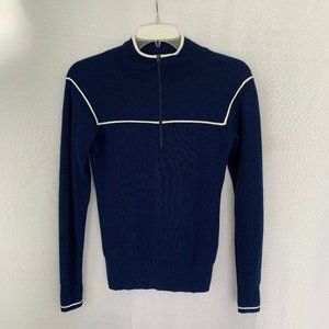 VINEYARD VINES Womens Merino Wool 1/2 Zip Pullover Sweater